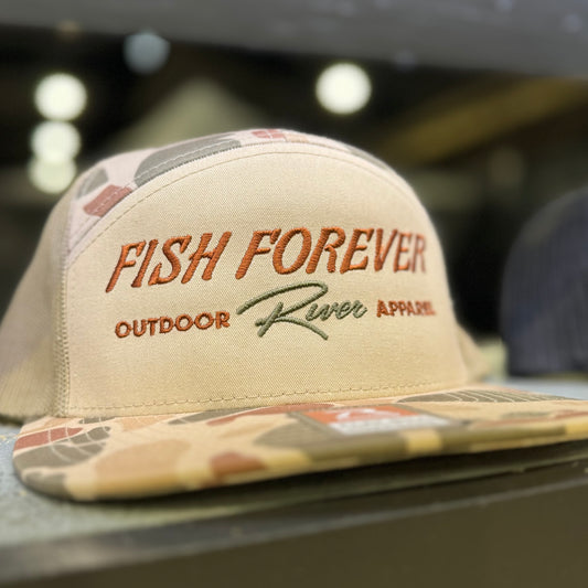 Fish Forever Red Camo