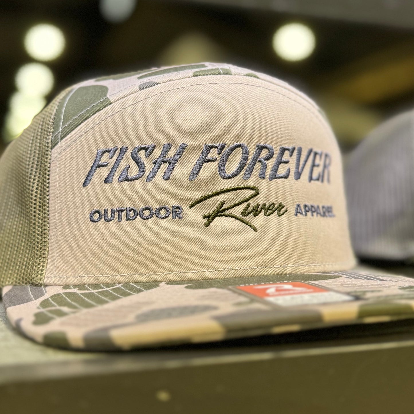 Fish Forever Blue Camo