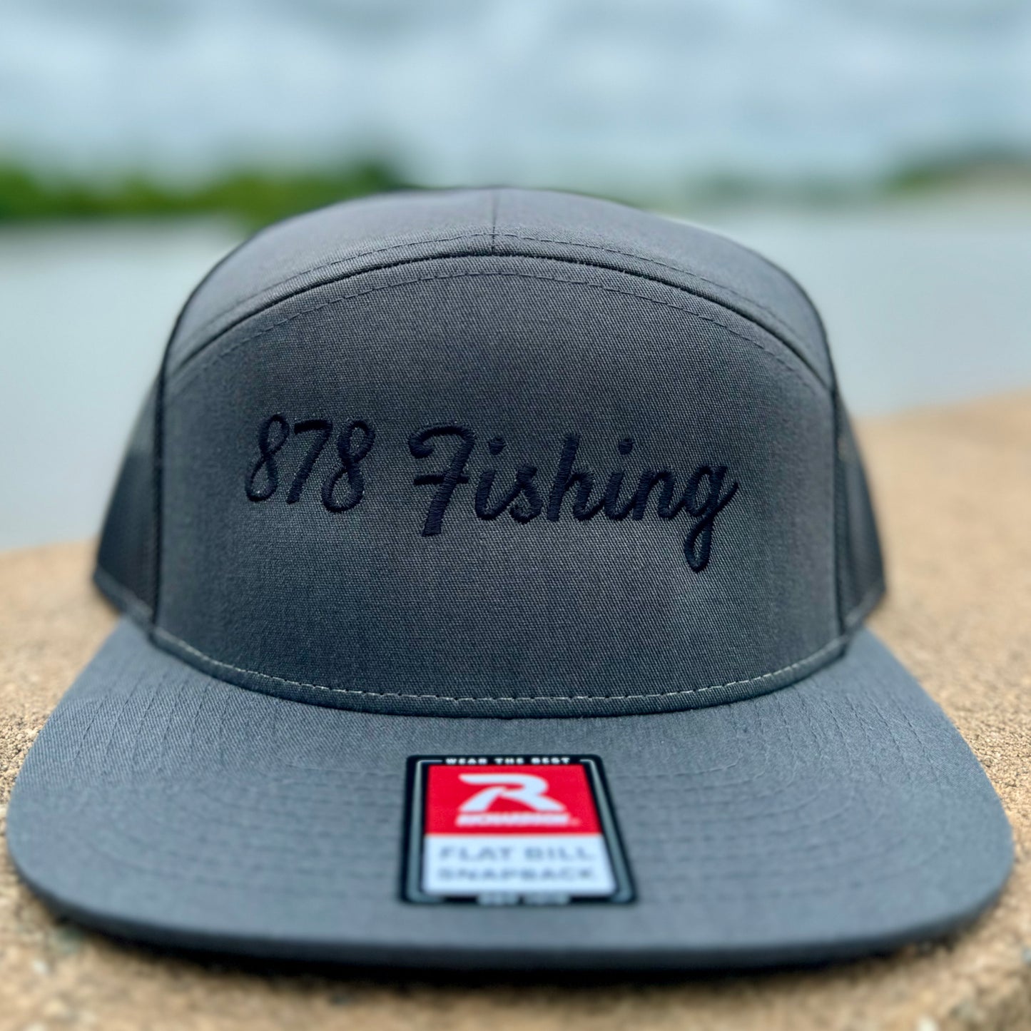 Dark Gray/Black 878 Fishing Hat