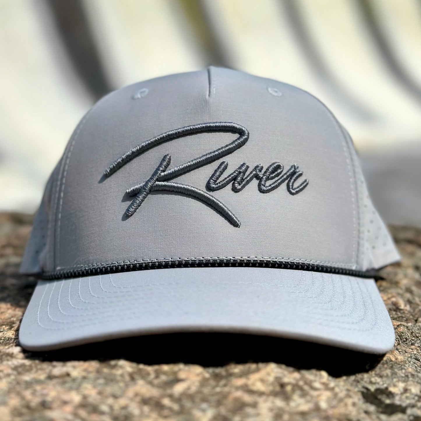 Grey/Sliver Signature RIVER Rope Hat