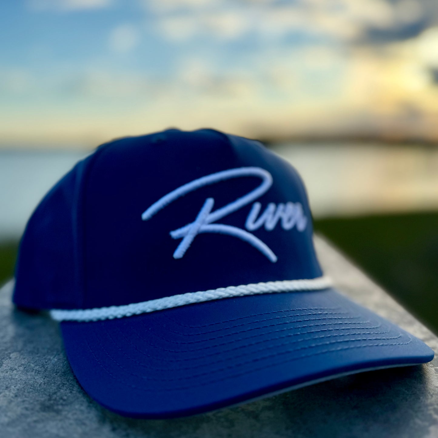 Navy Signature RIVER Rope Hat